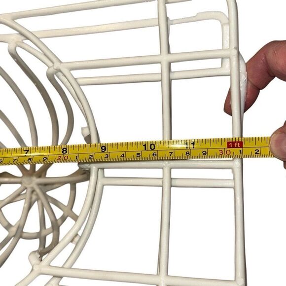 Baseball Cap Cleaner Hat Washer Cage Frame White Size 12"x 8 1/4" - Picture 4 of 7